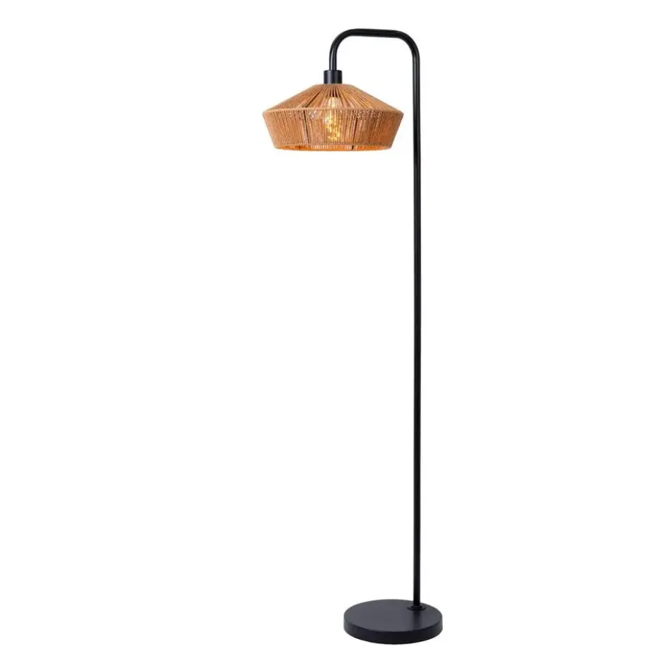 Lucide YUNKAI Vloerlamp - Naturel
