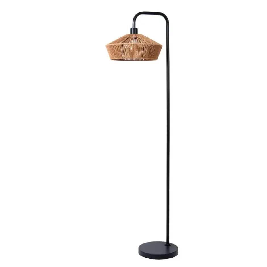 Lucide YUNKAI Vloerlamp - Naturel
