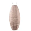 Lumiz Solar Buitenlampion - Bazaar Long Oval - 20 cm - Roze