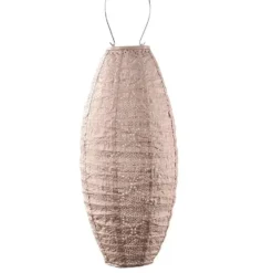 Lumiz Solar Buitenlampion - Bazaar Long Oval - 20 cm - Roze