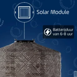 LUMIZ Solar Buitenverlichting Hyacint Set - 2 stuks