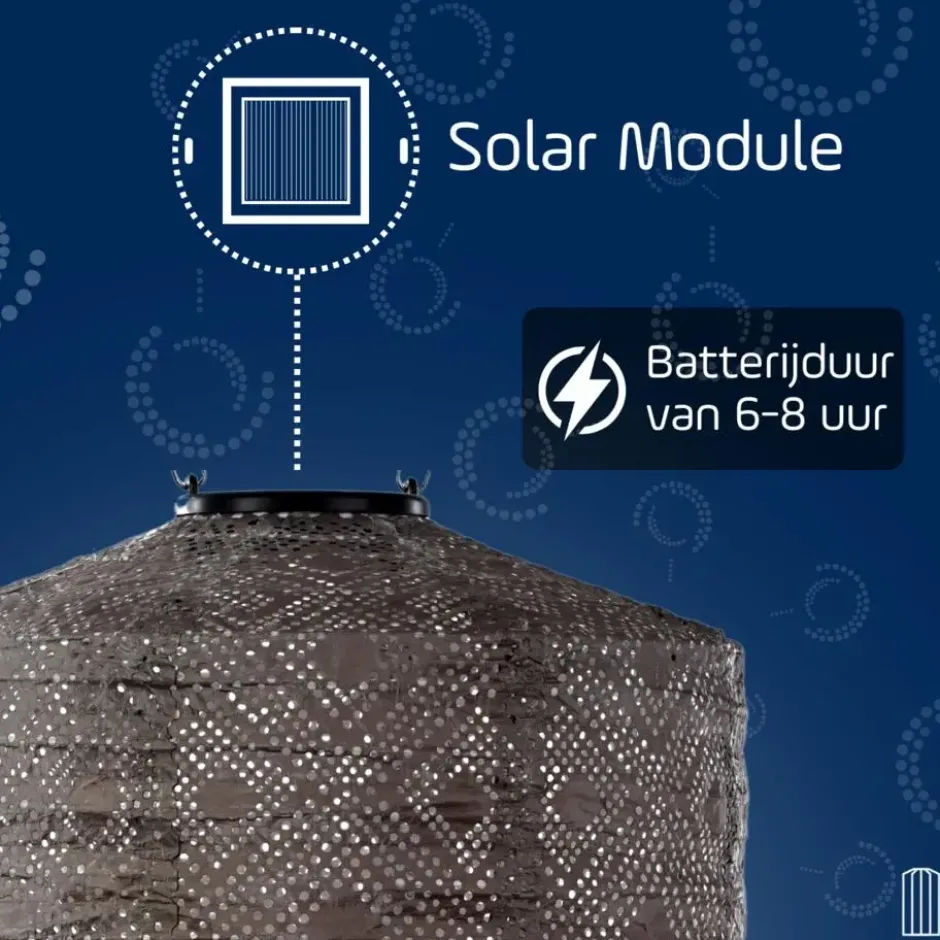 LUMIZ Solar Buitenverlichting Hyacint Set - 2 stuks