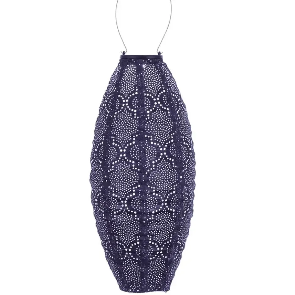 LUMIZ Solar Lampion Bazaar Long Oval - 20 cm - Future Dusk