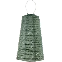 Lumiz solar lampion – funale lampshade – 28 cm – mocha mousse