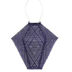 LUMIZ Solar Lampion Ikat Diamond - 28 cm - Future Dusk