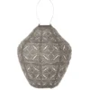 LUMIZ Solar Lampion Mandela Jar - 30 cm - Taupe