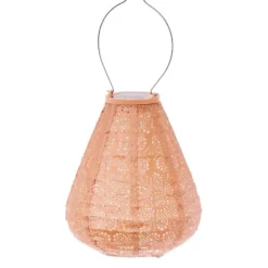 Lumiz solar lampion – topaze tulip – 20 cm – taupe