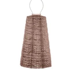 Lumiz solar lampion – verso lampshade – 28 cm – taupe