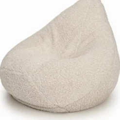 Luxe Teddy Zitzakstoel van BobbelHome – Comfortabel voor in huis