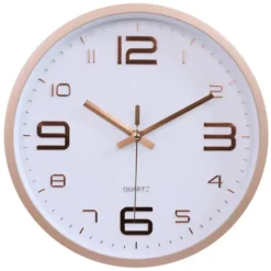 LW Collection Keukenklok Xenn1 rosé wit 30cm