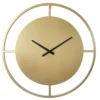 LW Collection Wandklok Danial goud 80cm