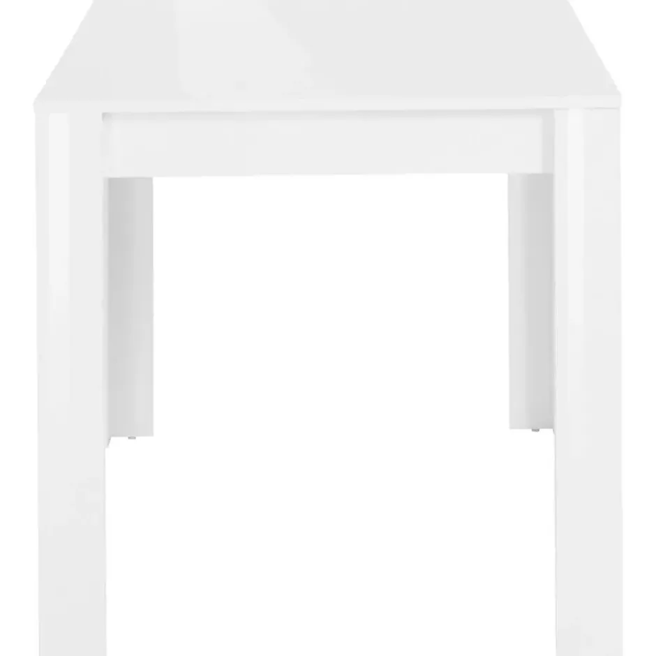 Lynn - Eettafel 120x80 cm 6 personen in wit MDF
