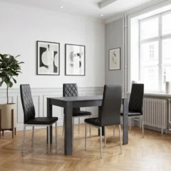 Lynn - Eettafel 120x80 cm 6 personen MDF