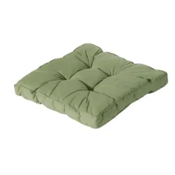Madison - Florance Zitkussen Basic green - Ca. 60x60 cm - Set van 2