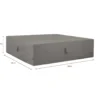 Madison - Hoes voor Loungeset - 100 x 100 x 70 - Grijs