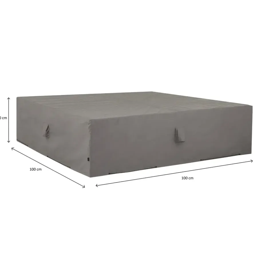 Madison - Hoes voor Loungeset - 100 x 100 x 70 - Grijs