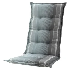 Madison - Hoge rug - Stef grey - 123x50 - Grijs