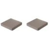 Madison - Lounge Profi-Line Zitkussen Manchester taupe - 73x73 cm - Set van 2