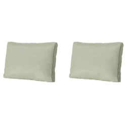 Madison - Lounge Rugkussen Panama sage - Ca. 40x60 cm - Set van 2