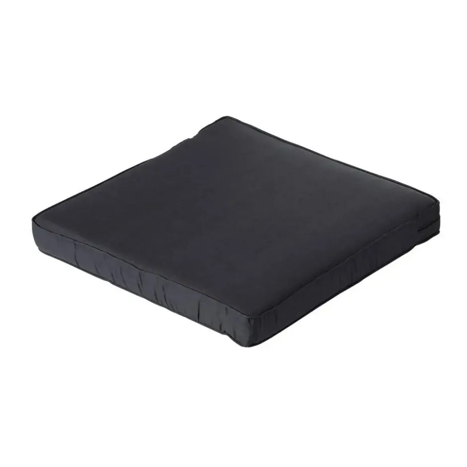 Madison - Lounge Zitkussen Basic black - Ca. 60x60 cm - Set van 2