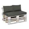 Madison - Lounge Zitkussen Manchester green - Ca. 120x80 cm