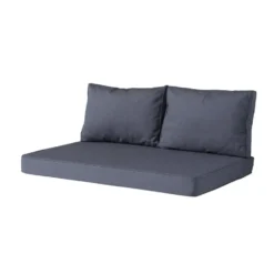 Madison - Lounge Zitkussen Manchester denim grey - Ca. 120x80 cm