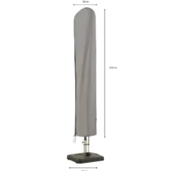 Madison - Parasol Covers - Grijs - 215x40