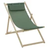 Madison - Strandstoel - Check green - 120x55 - Groen