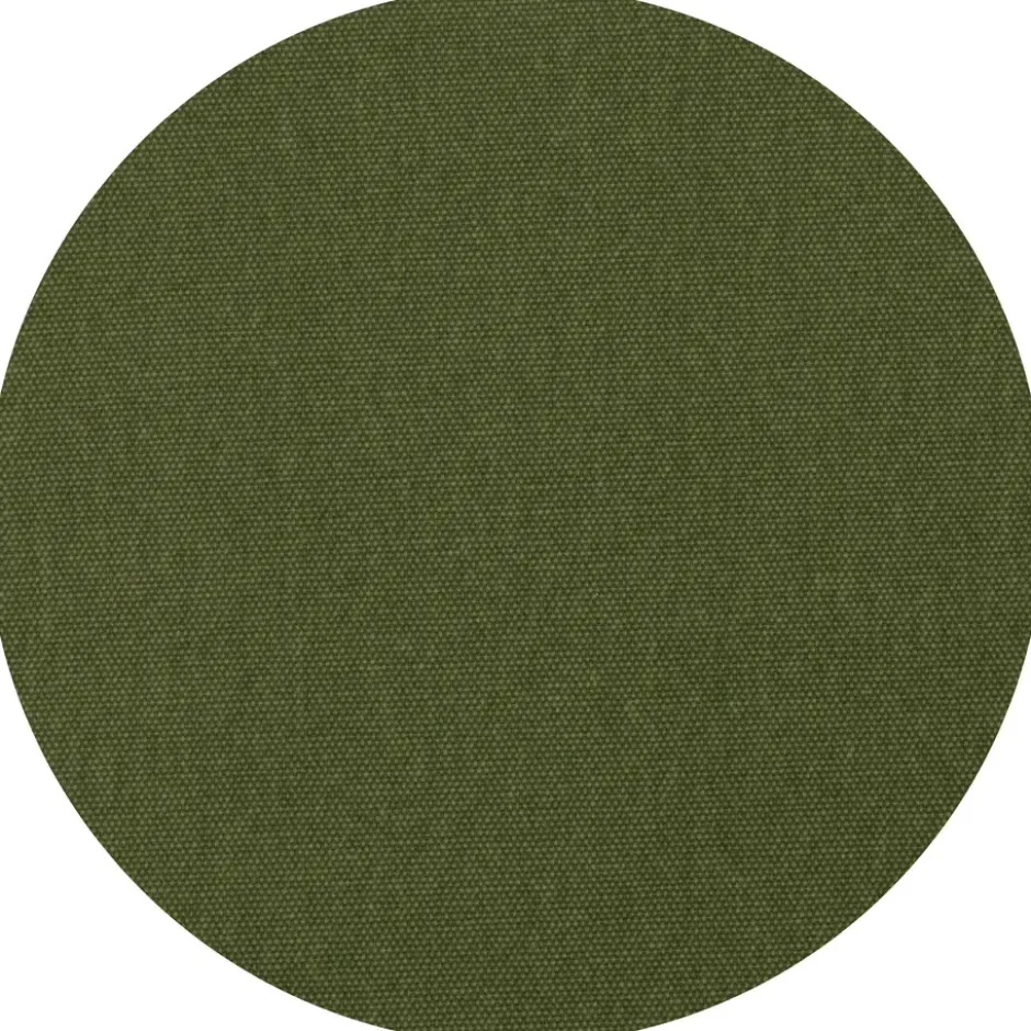 Madison - Tafelkleed Moss green canvas eco+ - Ø Ca. 160 cm