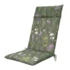 Madison - Tuinkussen Donna green canvas eco+ - Ca. 120x50 cm - Set van 4
