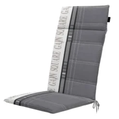 Madison - Tuinkussen Madison garden grey - Ca. 120x50 cm - Set van 4