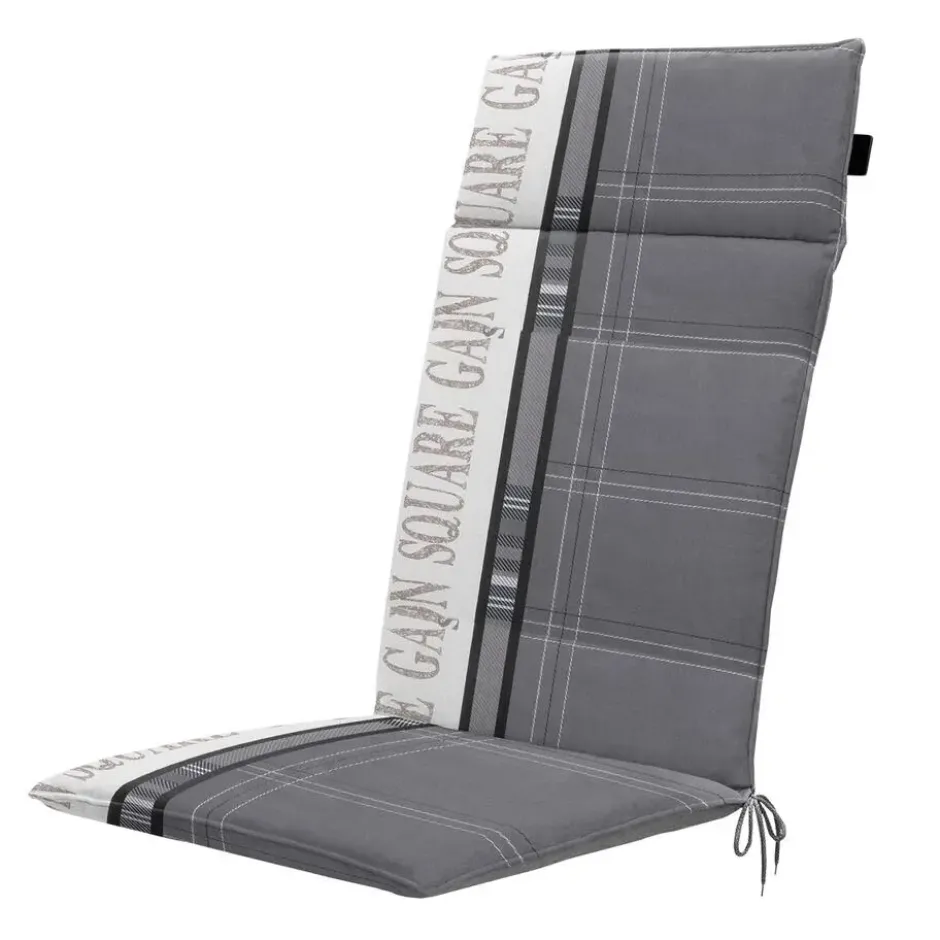 Madison - Tuinkussen Madison garden grey - Ca. 120x50 cm - Set van 4