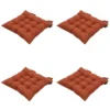 Madison - Zitkussen Basic terra - Ca. 46x46 cm - Set van 4