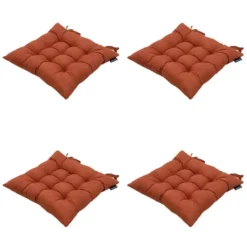 Madison - Zitkussen Basic terra - Ca. 46x46 cm - Set van 4