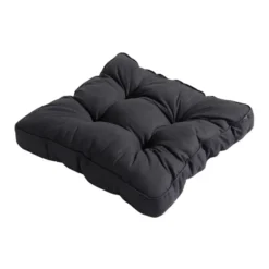 Madison - Zitkussen Florance Basic black - Ca. 47x47 cm - Set van 4