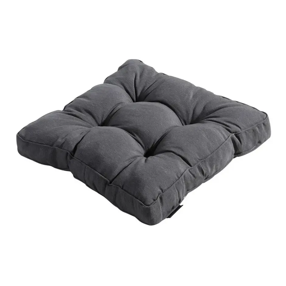 Madison - Zitkussen Florance Panama grey - Ca. 47x47 cm - Set van 4