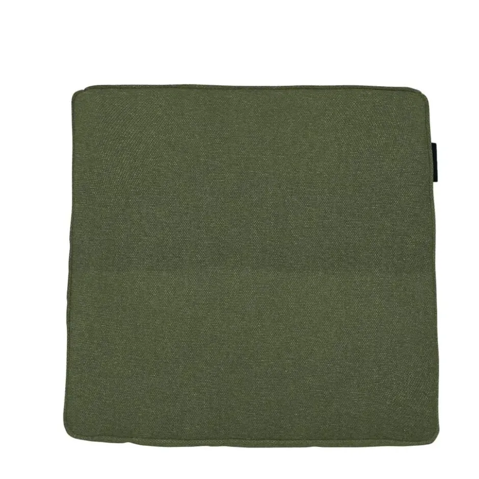 Madison - Zitkussen Green canvas eco+ - Ca. 40x40 cm - Set van 4