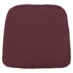 Madison - Zitkussen Wicker Bordeaux canvas eco+ - Ca. 48x48 cm - Set van 4
