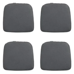 Madison - Zitkussen Wicker Manchester grey - Ca. 48x48 cm - Set van 4