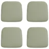 Madison - Zitkussen Wicker Panama sage - Ca. 48x48 cm - Set van 4