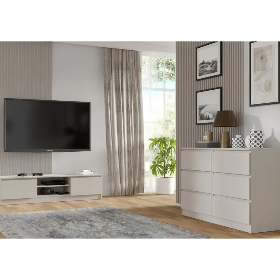 Maja dressoir S6 120 cm kashmir beige