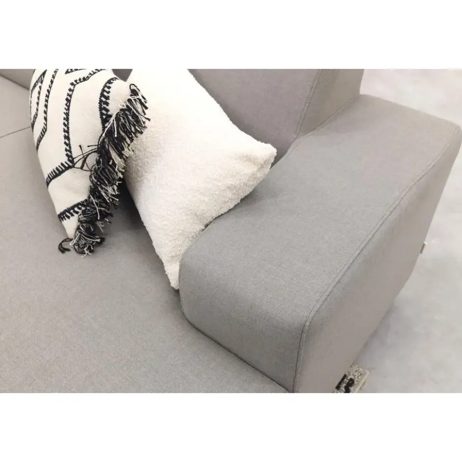 Malaga hoekbank loungeset chaise longue - taupe
