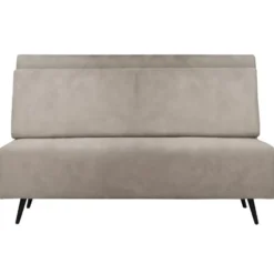 Mallory-Dagbed met opvouwbare functie in fluweel taupe