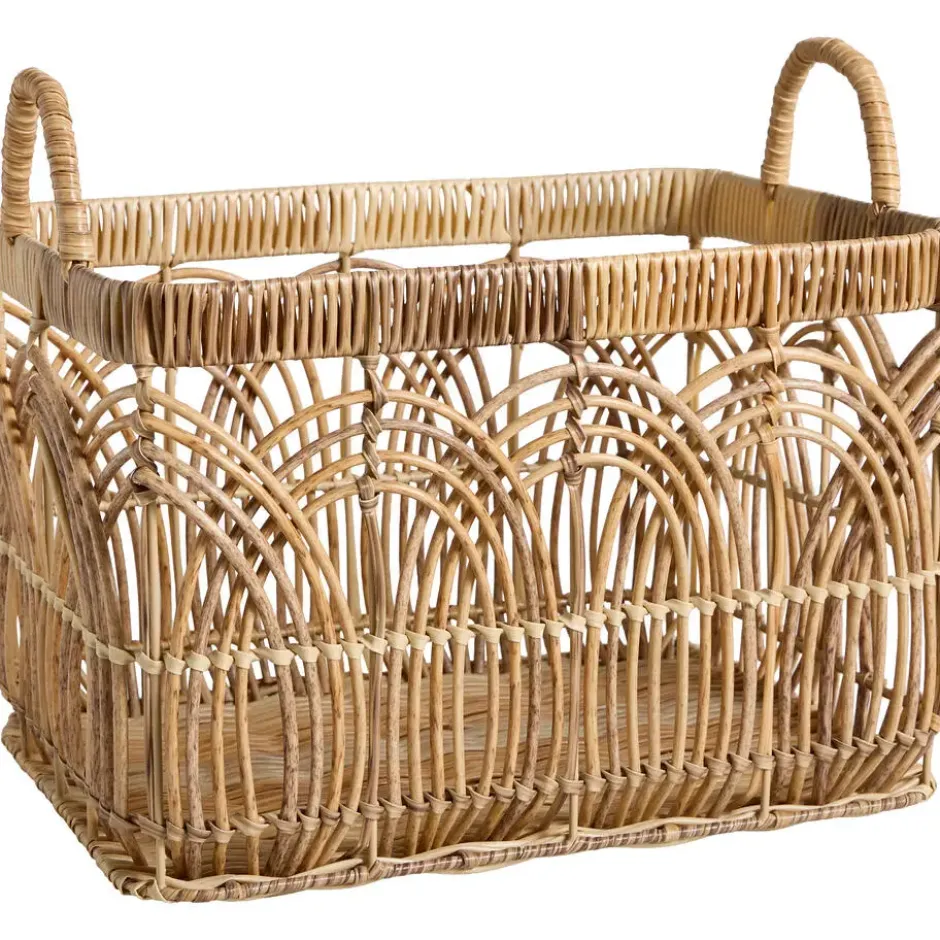 Mand Safari - lichtbruin - 24x36x27 cm