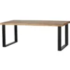 Mangohoutonline - Eettafel Britt 280x120cm Rechthoekig Bruin