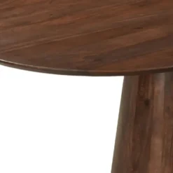 Mangohoutonline - Eettafel Nova Deens Donkerbruin 240x110cm Ovaal