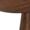 Mangohoutonline - Eettafel Nova Capsule Donkerbruin 210x100cm