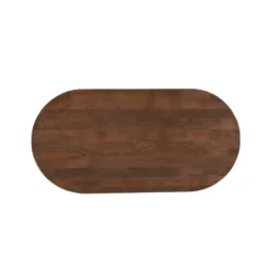 Mangohoutonline - Eettafel Nova Capsule Donkerbruin 210x100cm