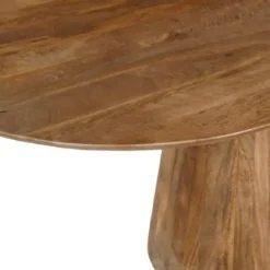 Mangohoutonline - Eettafel Nova Capsule 160x90cm Rechthoekig Bruin