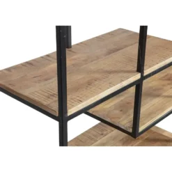 Mangohoutonline - Vakkenkast Chicago 120cm Rechthoekig - Bruin - Mahom